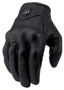 Icon Pursuit Stealth Non-Perforated Gloves